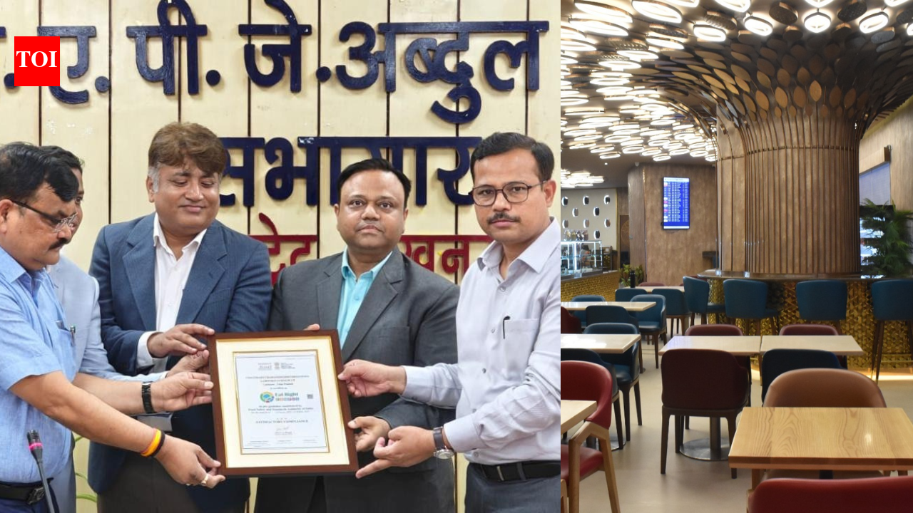 Lucknow airport becomes India's first FSSAI certified 'Eat Right Campus'