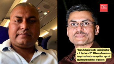 "The greatest achievement is becoming healthier at 45 than I was at 39": IAS Awanish Sharan shares his epic transformation journey without any crash diet; shares fitness formula for beginners
