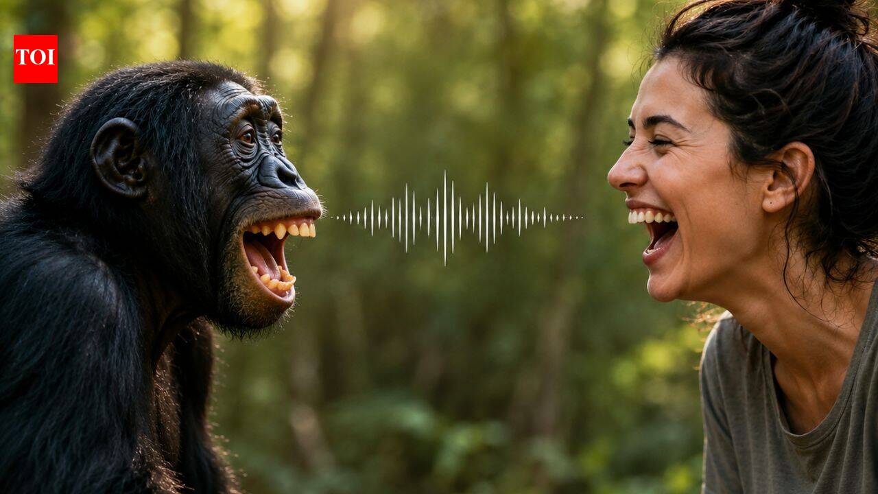 Humans and apes share a laughter rhythm that dates back 15 million years, study finds