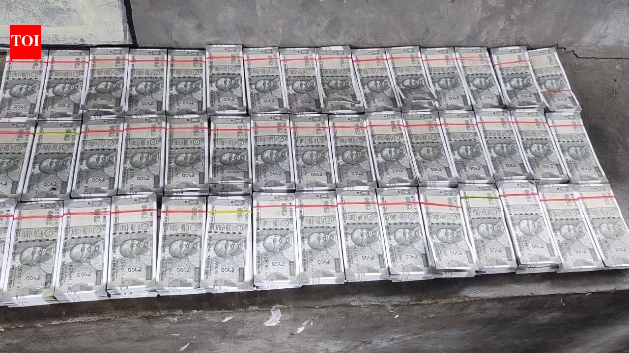 Rs 33.5L in fake notes seized in Lakhimpur, 2 held