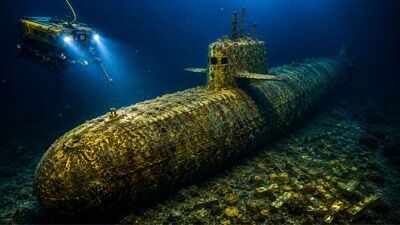 Lost for 50 years, Japan's WWII gold submarine was finally found nearly 3 miles underwater