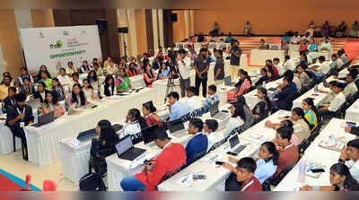 Mock parliament puts Madurai students in legislative mode