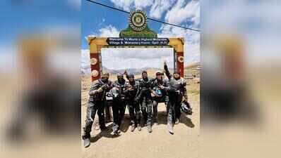  Youths ride to Umling La Pass, return from epic 47-day journey