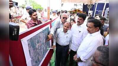 Foundation laid for Rs 98 crore ROB at Gunadala rly crossing