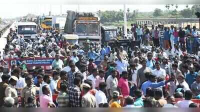 Protesting Sarkarpalayam residents assured of a subway on Trichy-Chennai NH