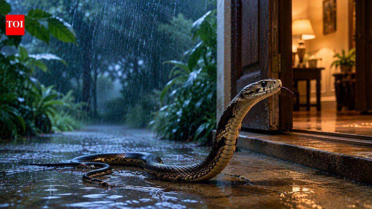 Why snakes come out during rains and enter homes: The real reason may surprise you