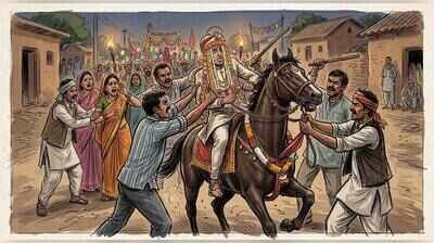 OBC communities clash over groom riding a mare in Patan