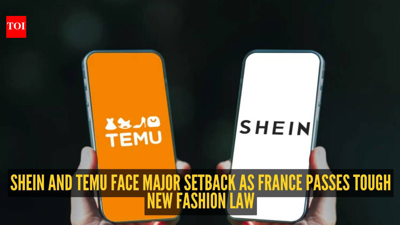 Shein and Temu are in trouble after France passes landmark law targeting ultra-fast fashion