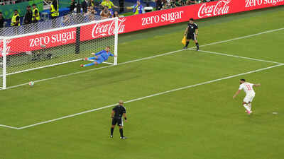 Ismael Saibari's shootout winner sent Morocco into the last 16 as the Netherlands crashed out of the FIFA World Cup for the first time