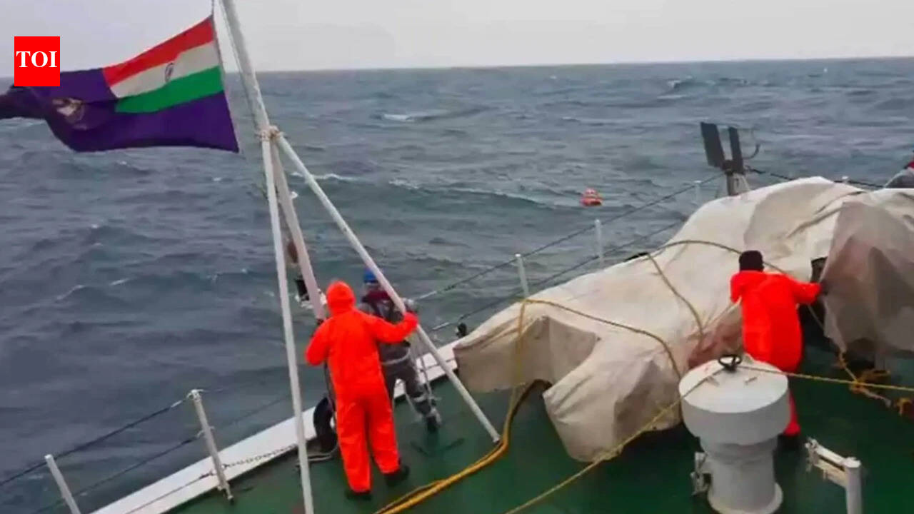 Watch: Coast Guard rescues 6 fishermen in overnight operation off Mangaluru coast