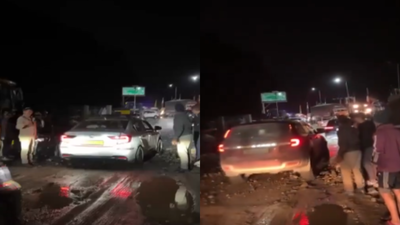 Manali-Leh Highway traffic restored after flash flood strands 50 vehicles