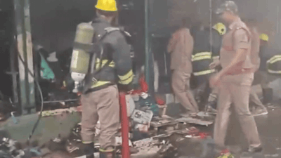 Fire breaks out in Bhubaneswar market, 15 garment shops gutted