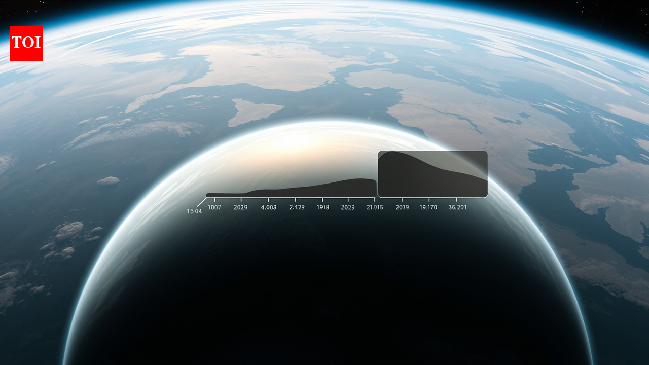 Scientists say ozone loss could have been spotted in the 1950s because today’s layered satellite tools reveal that industrial chemicals were already thinning the atmosphere long before the Antarctic hole was found