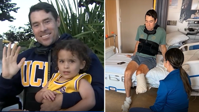 This father lost a leg saving his 2-year-old daughter; says it’s a “trade I’d make any day”