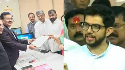  Aaditya Thackeray after Sachin Ahir's switch to Shinde's Shiv Sena