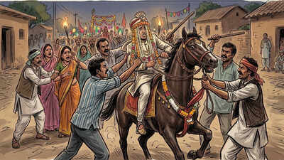 Wedding procession turns violent as OBC communities clash over groom riding mare in Gujarat