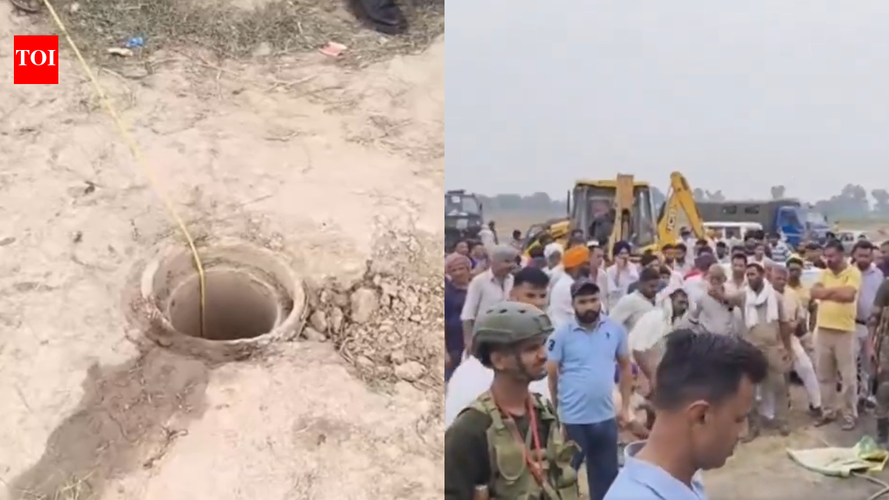 4-year-old boy falls into 220-foot-deep borewell in Haryana; rescue operation underway