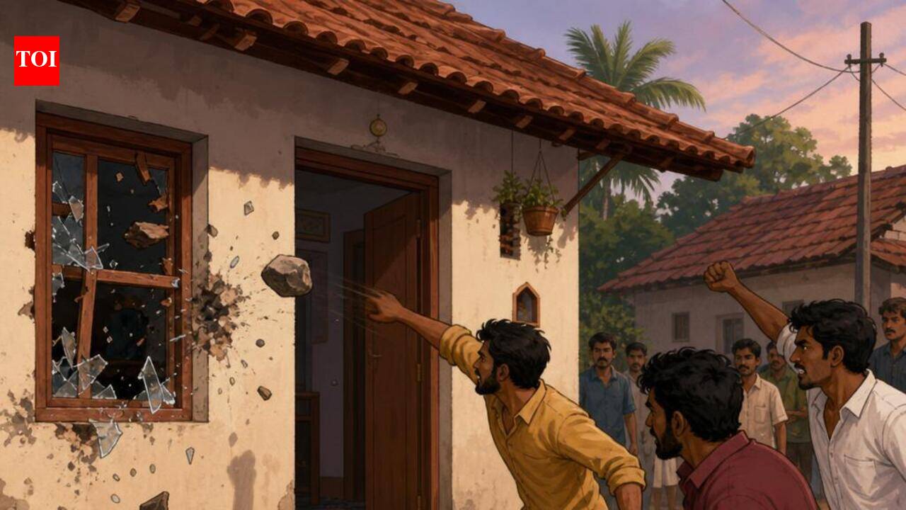 3 held for vandalising youth’s house after woman elopes with him