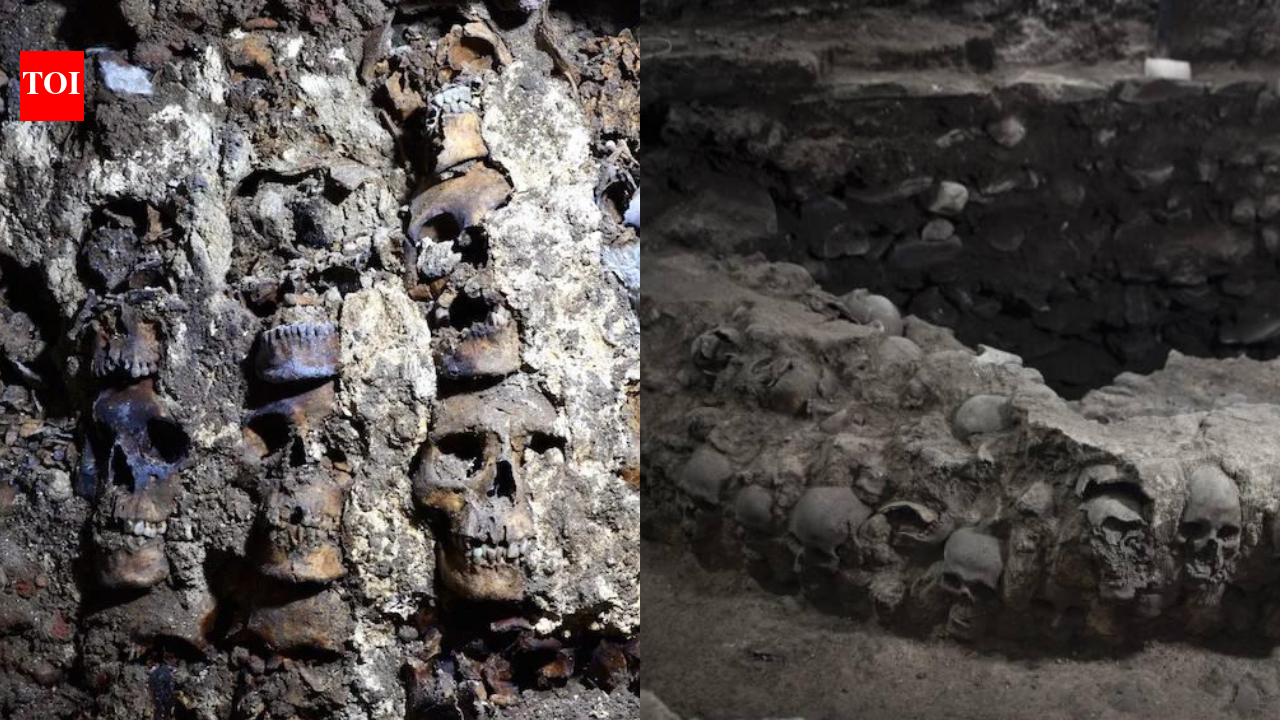 Spanish conquerors described a terrifying tower made of thousands of human skulls, historians thought it was propaganda, then archaeologists found it beneath Mexico City