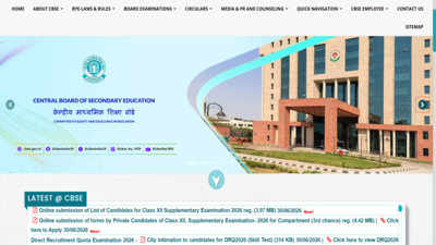 CBSE Class 12 Supplementary Exam 2026: LOC Submission Begins for Pariksha Sangam, Check Official Notification