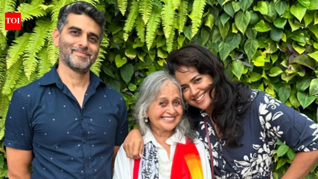 Sameera Reddy reveals her mother-in-law Manjri Varde was divorced when she met her and she was bothered as her father-in-law remarried: 'Not easy to be single'