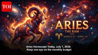 Aries Horoscope Today, July 1, 2026: Keep one eye on the monthly budget