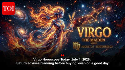 Virgo Horoscope Today, July 1, 2026: Saturn advises planning before buying, even on a good day