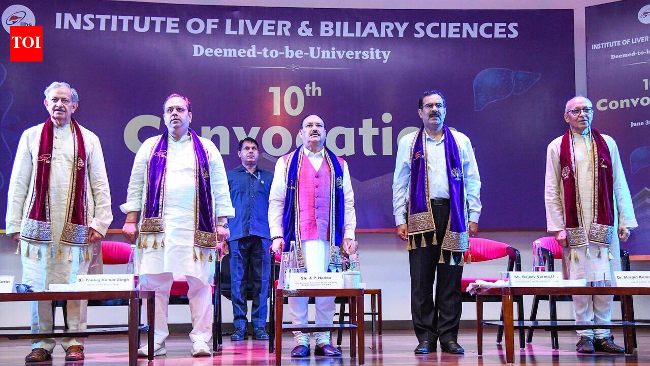 Nadda calls for liver screening at ILBS convocation