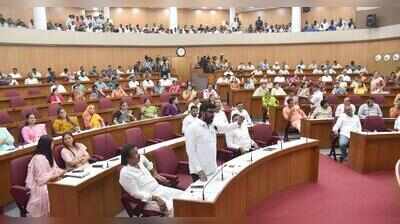 Heated exchange between corporators at ward-panel meet dominates GB proceedings, mayor warns of 6-month suspension