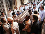 Taruni Sachdev's funeral procession