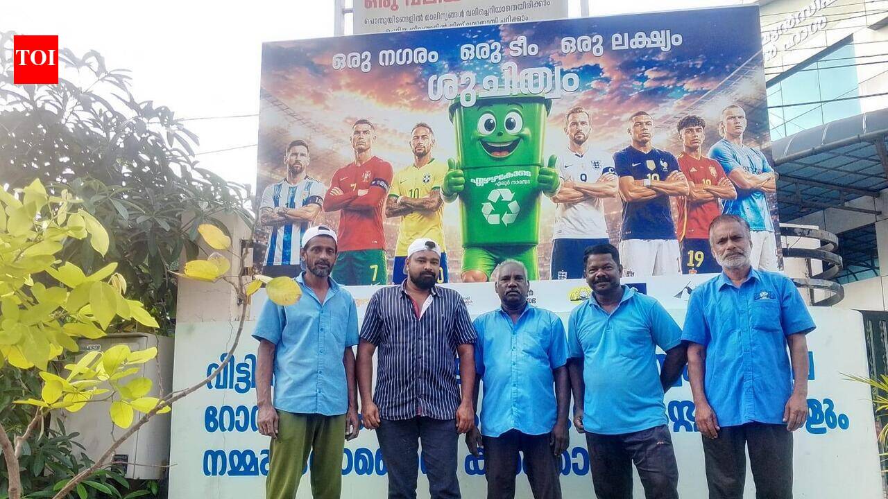 Eloor Municipality scores with football-themed cleanliness campaign
