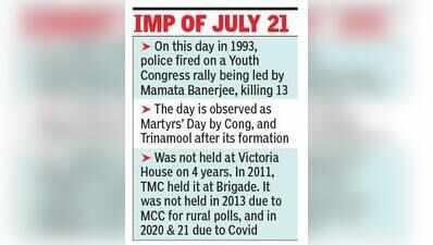 Kolkata Police Deny Both TMC Factions Martyrs’ Day Rally Nod at Esplanade