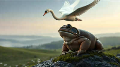  'The toad wants to eat the swan' delivers a blunt reality check on overreaching ambition
