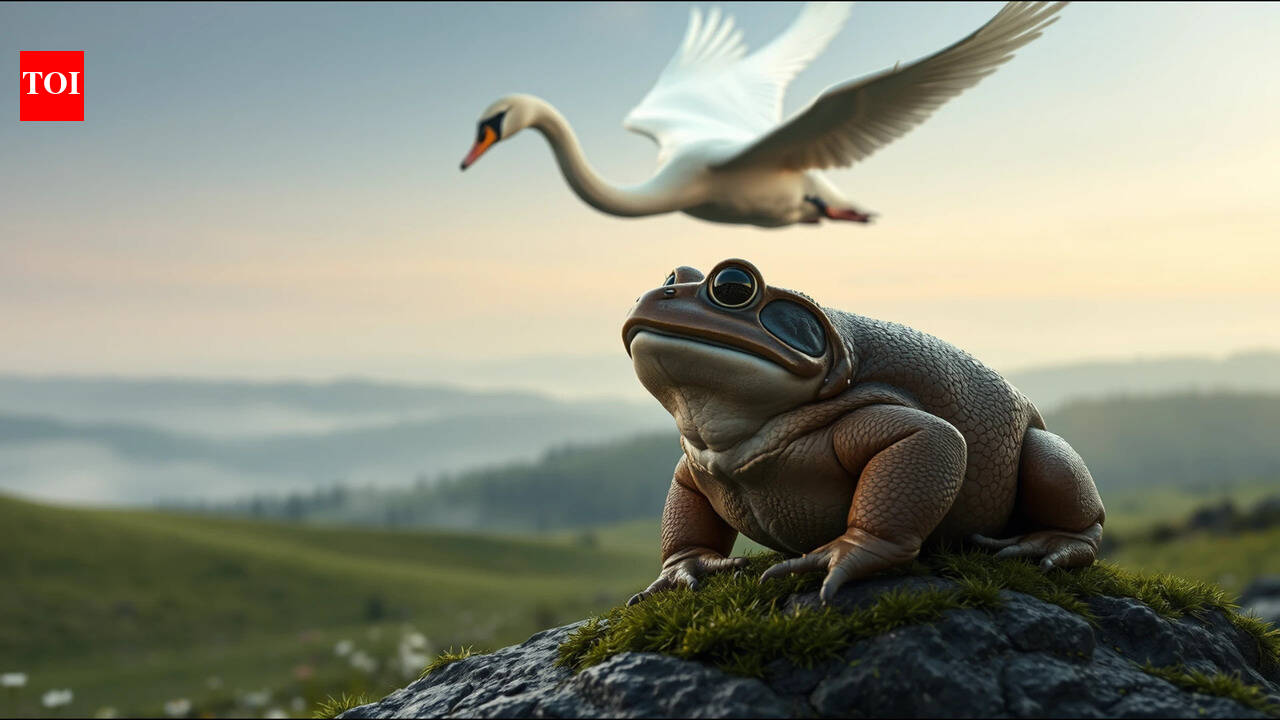 Chinese proverb of the day: 'The toad wants to eat the swan' delivers a blunt reality check on overreaching ambition