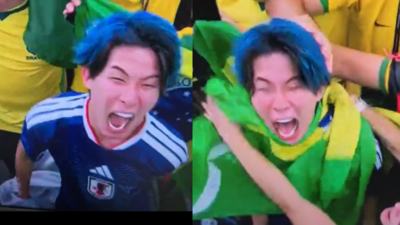 Who is Gamix? Viral blue-haired Japan supporter gains global attention after heartbreaking FIFA World Cup loss to Brazil