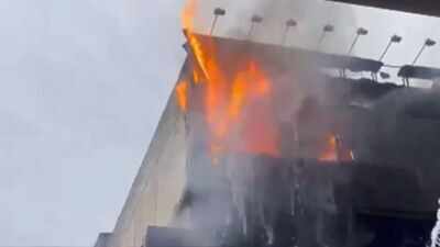 Fire breaks out in basement of Delhi building; no casualties reported