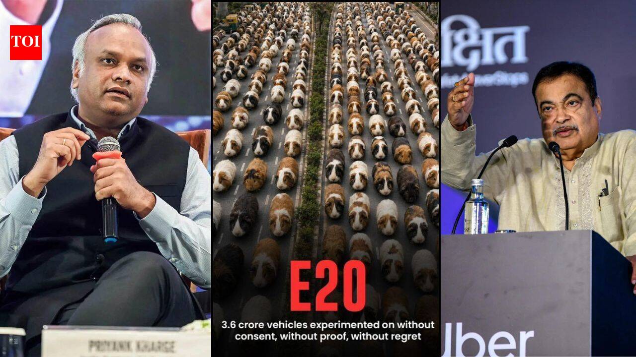 'Ethanol experiment on 3.6 crore Indians': Priyank Kharge slams Centre over E20 rollout