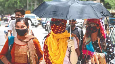 Delhi weather: News of monsoon only comfort amid feels-like 53.5-degree discomfort