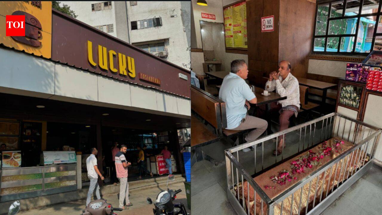 'Kabristan' inside a restaurant? Ahmedabad's Lucky Tea Stall visited by MF Hussain has people drinking tea beside graves