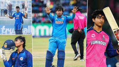Vaibhav Sooryavanshi makes India debut: A look at his career records in numbers