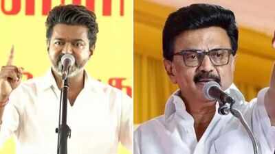 TVK ,DMK trade horse trading allegations; 3 people arrested