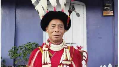  An 81-year-old who left his job to preserve the Ao-Naga folk art through music, dance and storytelling
