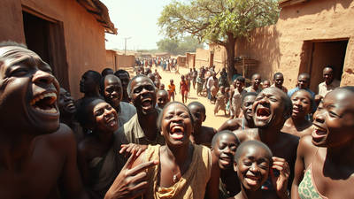 When uncontrollable laughing became a public health crisis