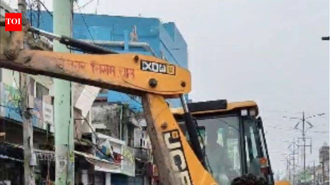 Weekly anti-encroachment drive begins in Chas