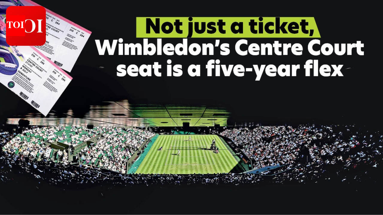 Not just a ticket, Wimbledon’s Centre Court seat is a five-year flex ...