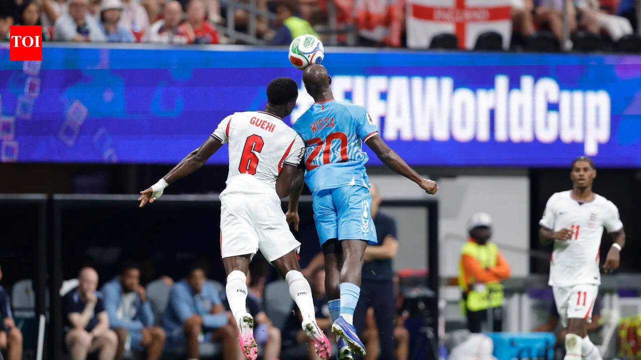 ENG vs COD Live Score-0-1, FIFA WC 2026 R32: DR Congo stun England to lead at half-time in Atlanta