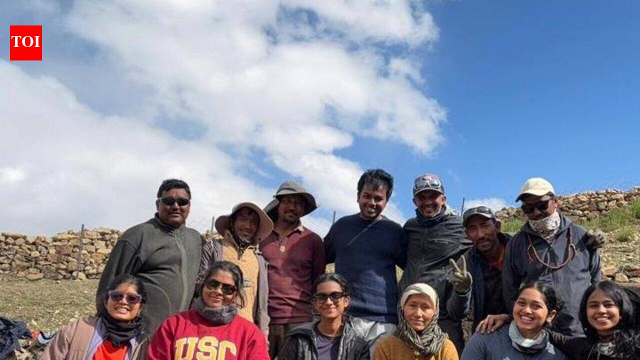 Summer in Himalayas: Students take on hike, cycling, sustainability project