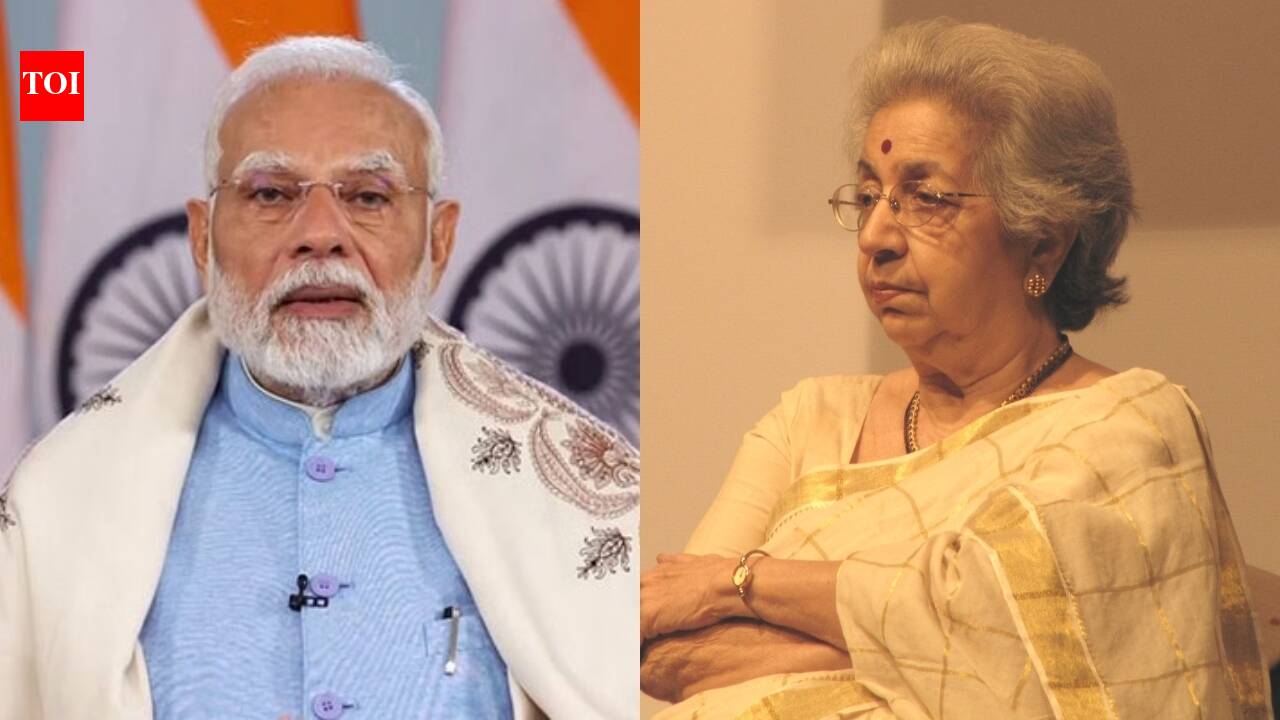 PM Narendra Modi pays tribute to Vijaya Mehta as she passes away at 91, calls her 'a pioneer of modern Marathi theatre'