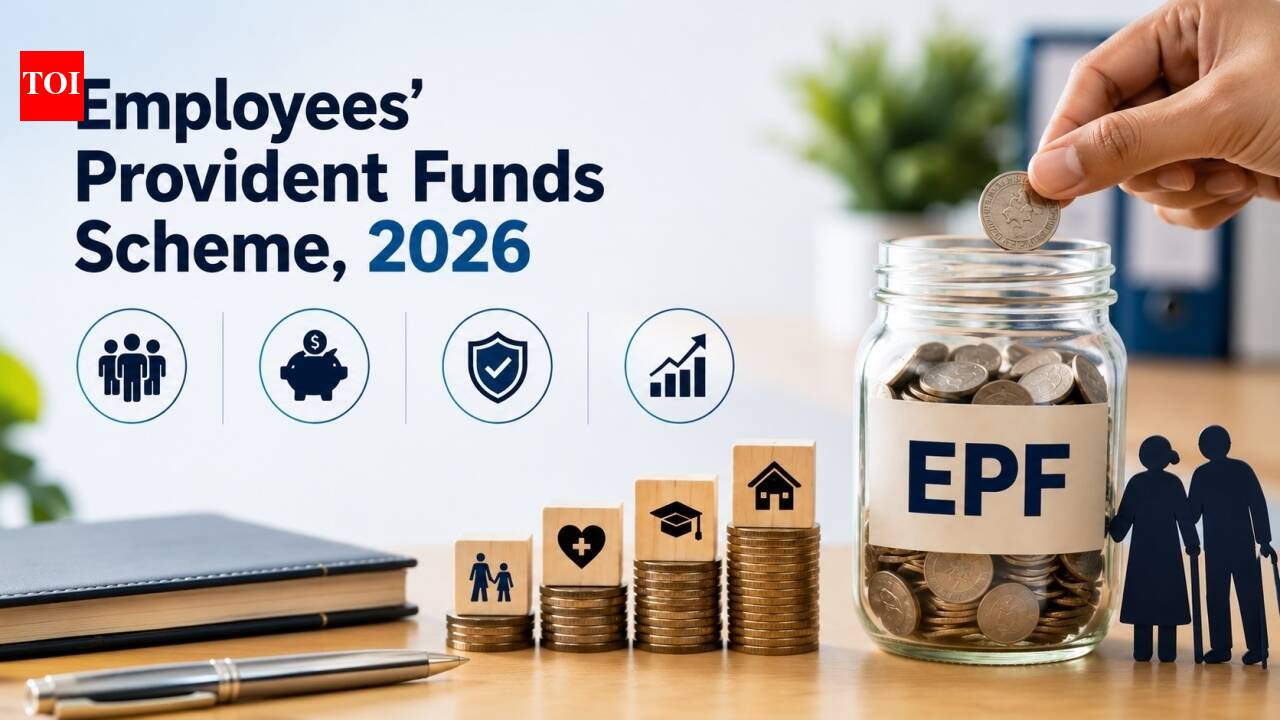 Employees’ Provident Funds Scheme 2026 notified: Top things to know about contributions, withdrawals &amp; Aadhaar details