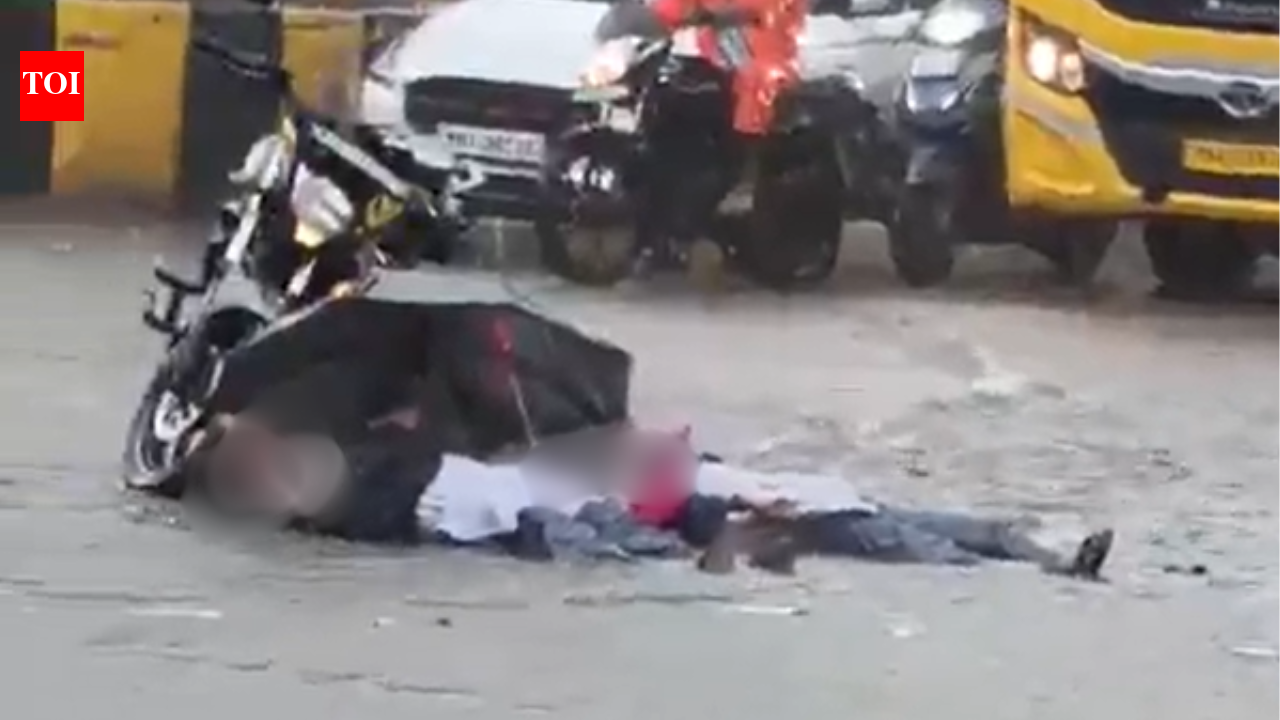 2 girls suffer electric shock while wading through rainwater in Navi Mumbai